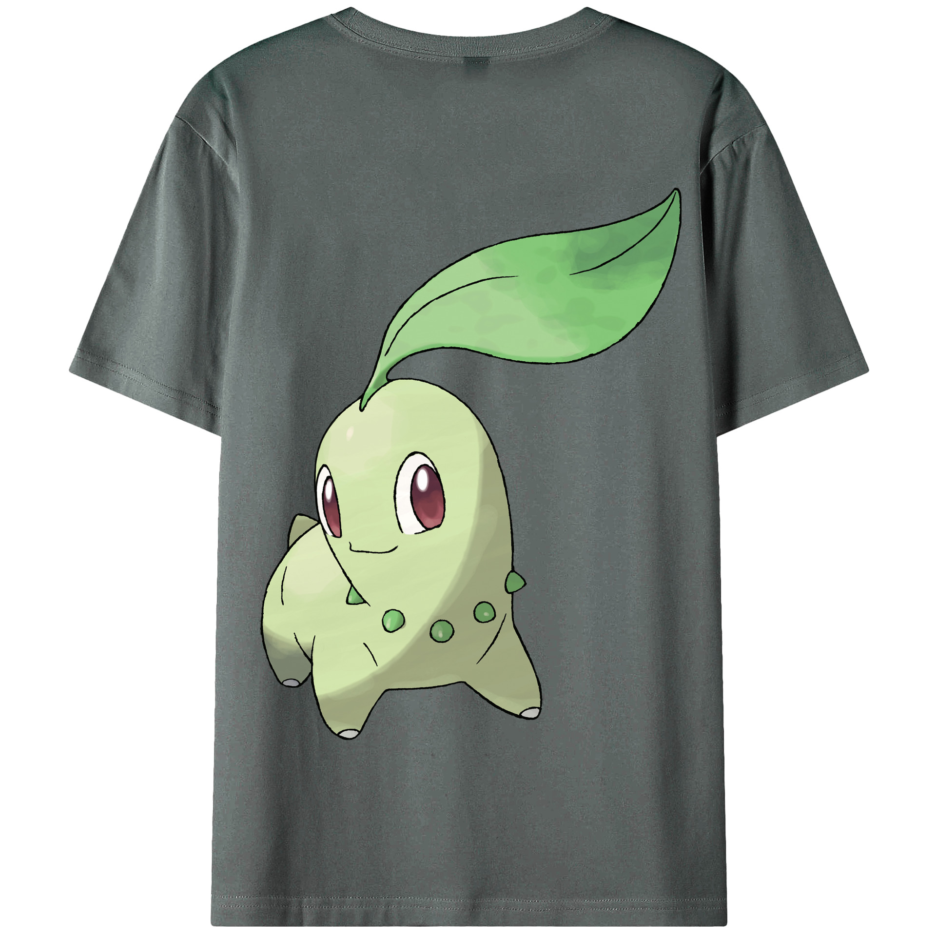 （画像用） ポケットモンスター Pokémon 綿100％半袖Tシャツ（背面プリント）